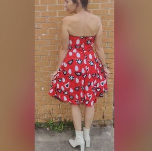 Folter Partridge/Bird dress with tulle underskirt